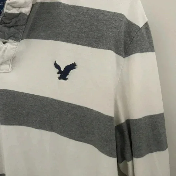 American Eagle Outfitters long sleeve polo shirt - Picture 2 of 4